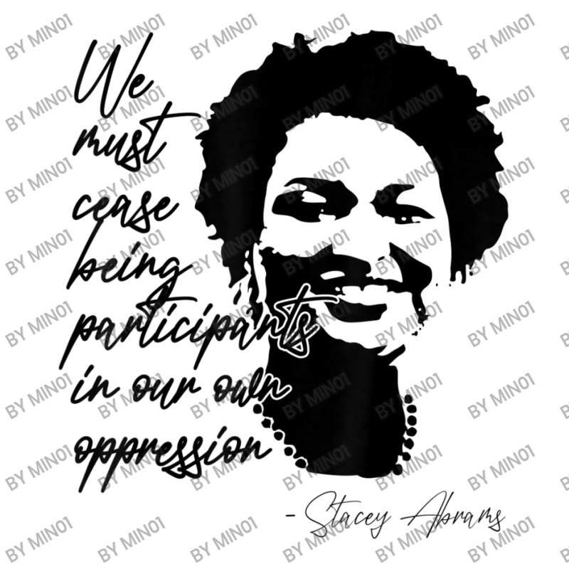 Stacey Abrams Portrait Progressive Georgia Vote Quote Yupoong Trucker Cap by Min01 | Artistshot