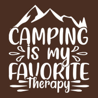 Camping Is My Favorite Therapy T Shirt Yupoong Trucker Cap | Artistshot