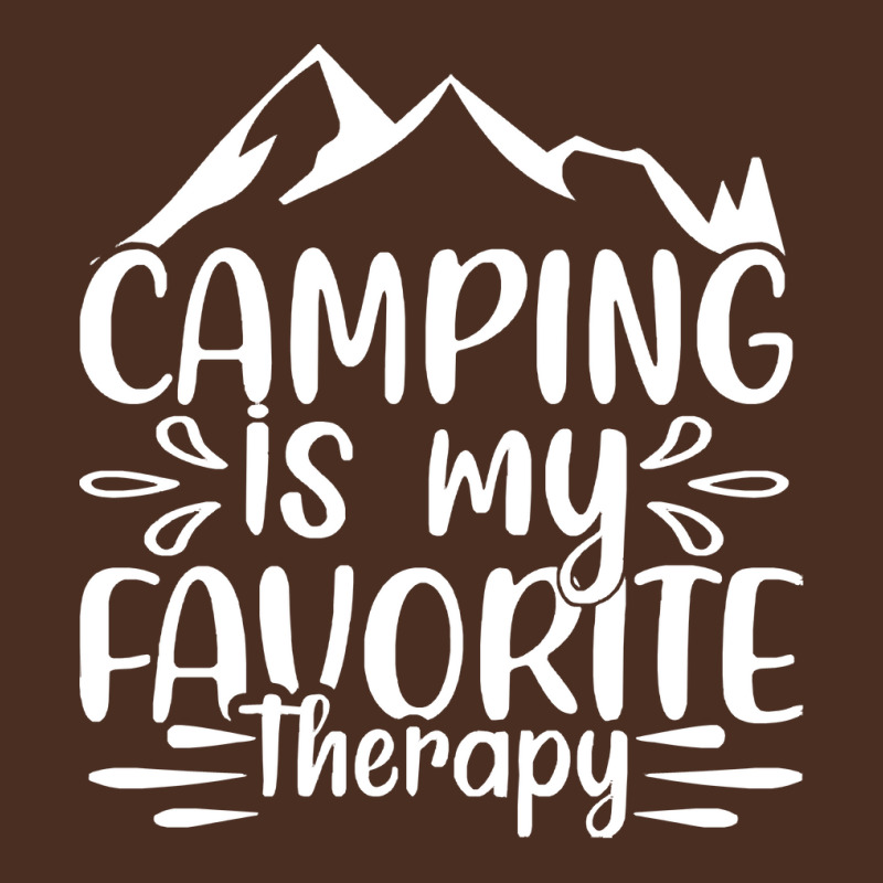 Camping Is My Favorite Therapy T Shirt Yupoong Trucker Cap by cheepcollar | Artistshot