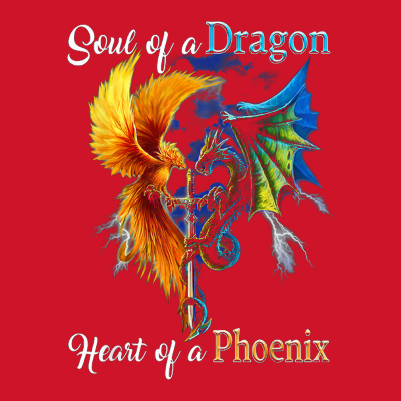 Soul Of A Dragon Heart Of A Phoenix T Shirt Yupoong Trucker Cap by cm-arts | Artistshot