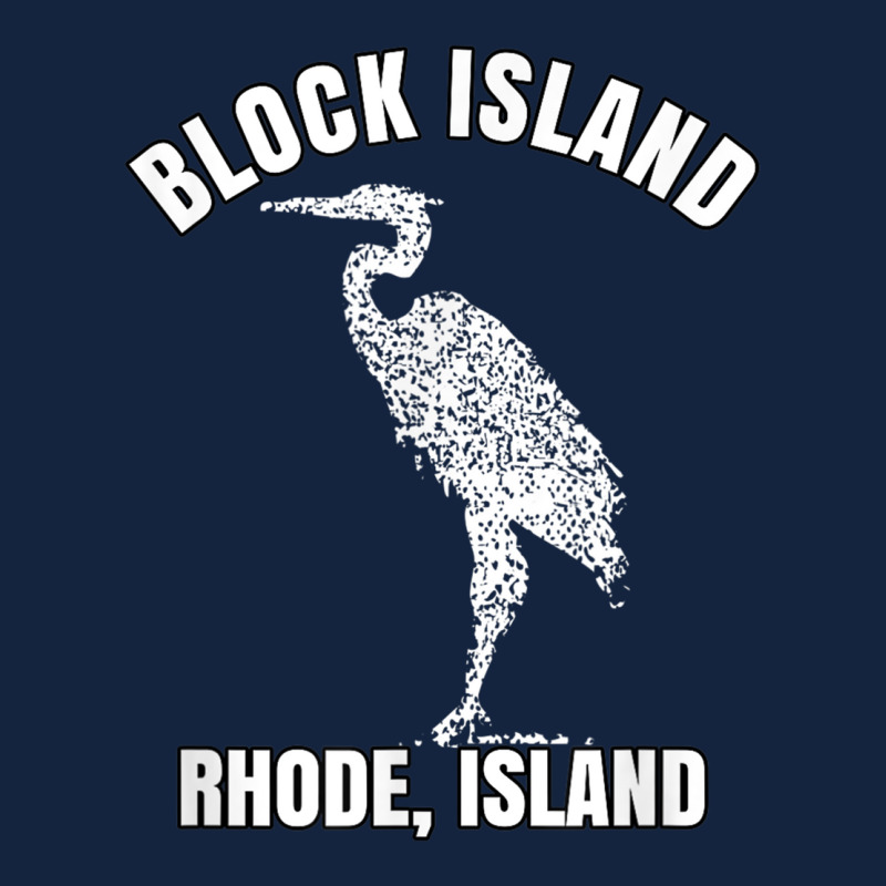 Block Island Rhode Island Shirt Light Vintage Distress Crane T Shirt Foam Snapback hat by cm-arts | Artistshot