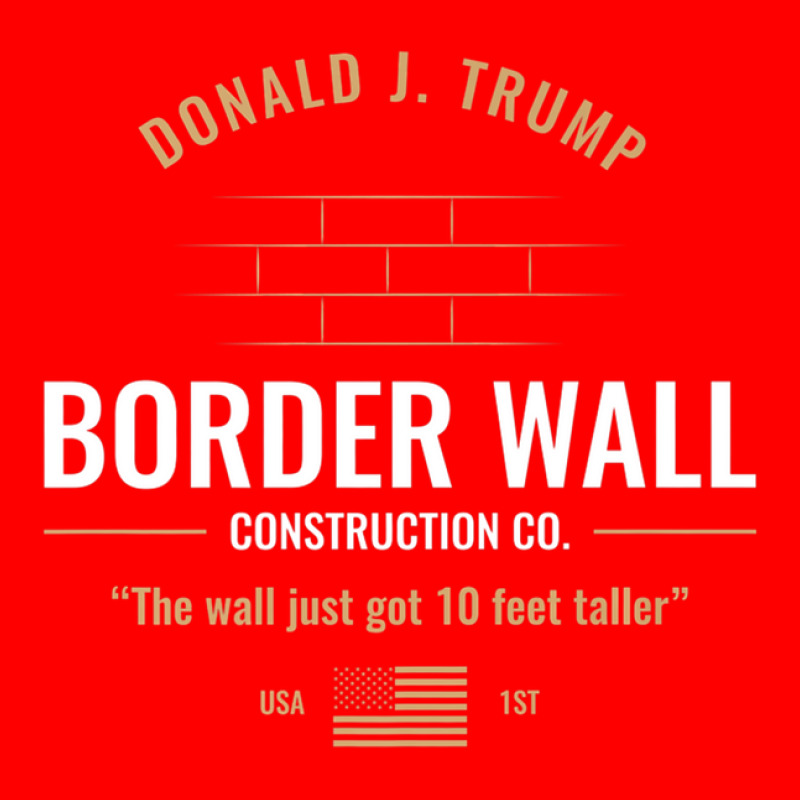 Conservative Trump Border Wall Builder 5 Panel Snapback Cap | Artistshot