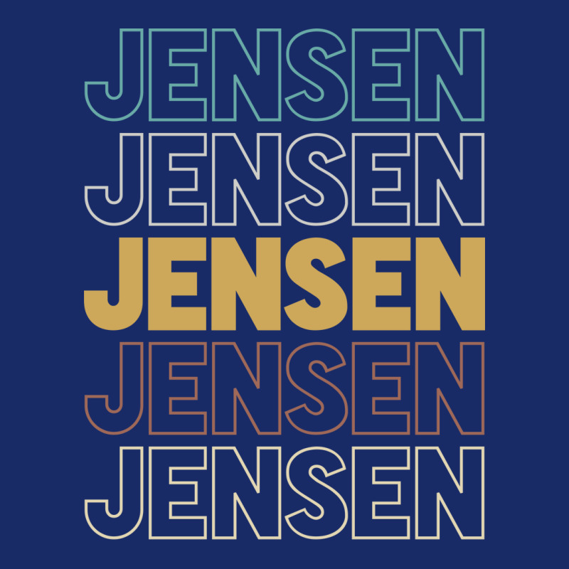 Jensen Jensen Jensen Jensen Jensen 5 Panel Snapback Cap | Artistshot