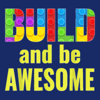 Build And Be Awesome Brick Builder Kids Block Set Builder 5 Panel Snapback Cap | Artistshot