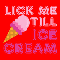 Lick Me Till Ice Cream T  Funny Adult Humor Gift 5 Panel Snapback Cap | Artistshot