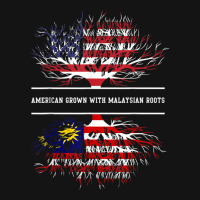 American Grown With Malaysian Roots T Shirt Malaysia Tee Pa Trucker Cap | Artistshot