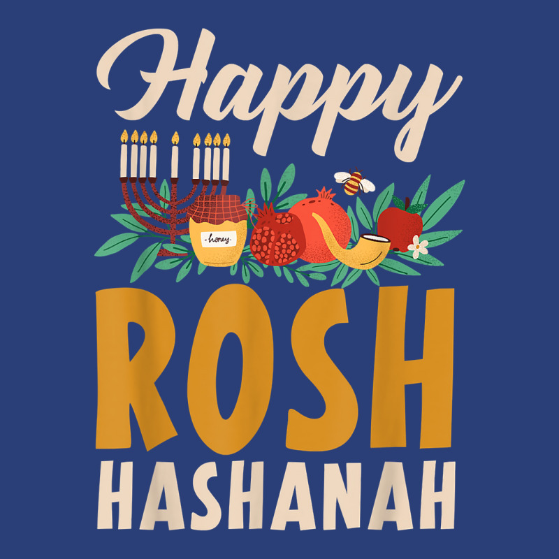 Happy Rosh Hashanah Shofar Jews Holiday Jewish New Year T Shirt Pa Trucker Cap | Artistshot