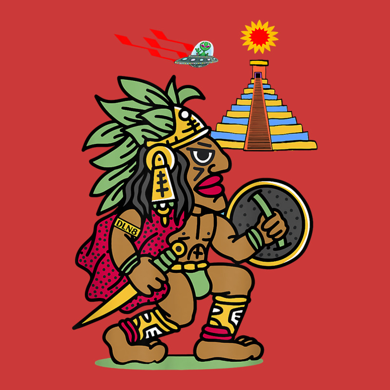 Ancient Aztec Warrior Dln8 Aliens At Tenochtitlan T Shirt Pa Trucker Cap by cm-arts | Artistshot