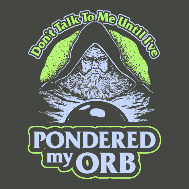 Don't Talk To Me Until I've Pondered By Orb Pa Trucker Cap | Artistshot