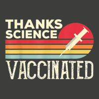 Thanks Science Vaccinated Retro Vintage Pro Vaccine Pa Trucker Cap | Artistshot