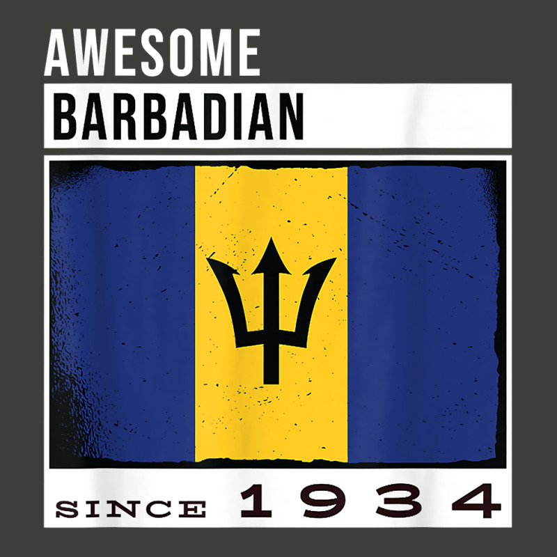 Awesome Barbadian Since 1934   Barbadian 88th Birthday T Shirt Pa Trucker Cap by cm-arts | Artistshot