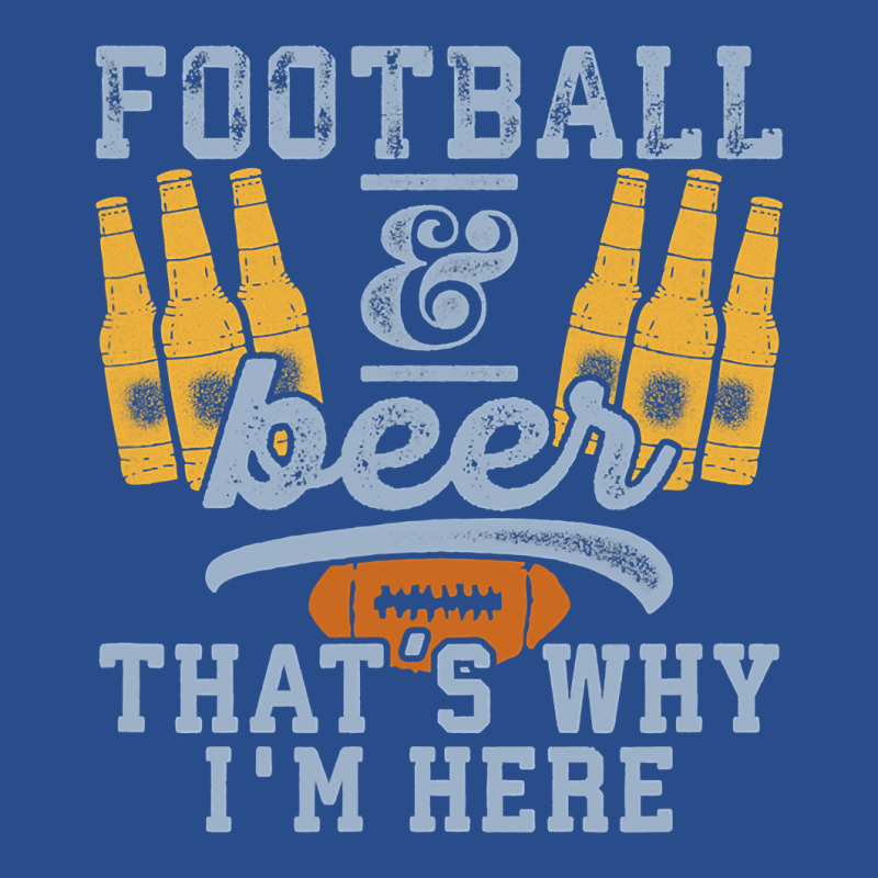 Football & Beer That's Why I'm Here For Coach And Dad Basic Backpack | Artistshot