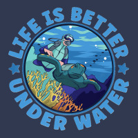 Life Is Better Under Water Marine Biology Scuba Diver Premium Fashion Visor | Artistshot