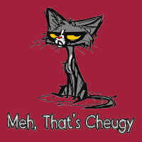 Meh That's Cheugy! Funny Cat Sharing The Cheuglife Vibe Premium Fashion Visor | Artistshot