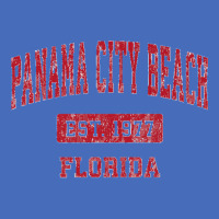 Mens Panama City Beach Florida Fl Vintage Sports Design Red Desig Prem Fashion Visor | Artistshot