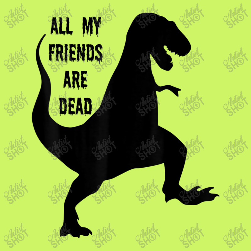 All My Friends Are Dead - Funny Dinosaur Tee With Rap Lyric Funny Gift Fashion Visor | Artistshot