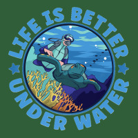 Life Is Better Under Water Marine Biology Scuba Diver Premium Nike Dri-fit Cap | Artistshot