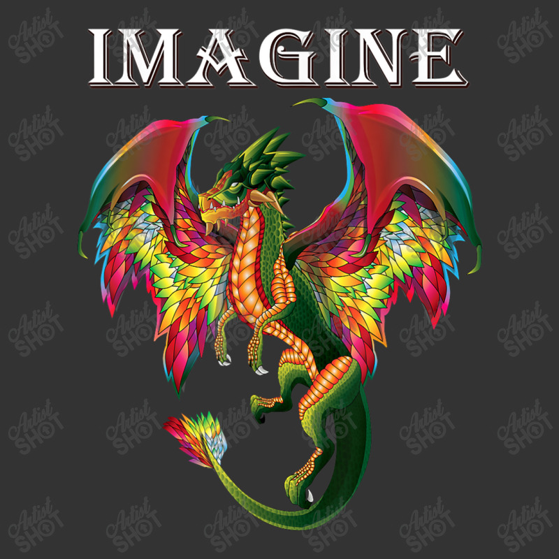 Imagine Being A Dragon Breathing Fire Magical Wings Boys Men Poster Nike Dri-FIT Cap by HailieDesign | Artistshot