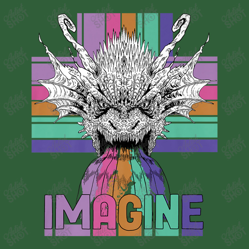 Imagine Great Dragon Vintage Cool Art Great Women Men Nike Dri-FIT Cap by HailieDesign | Artistshot