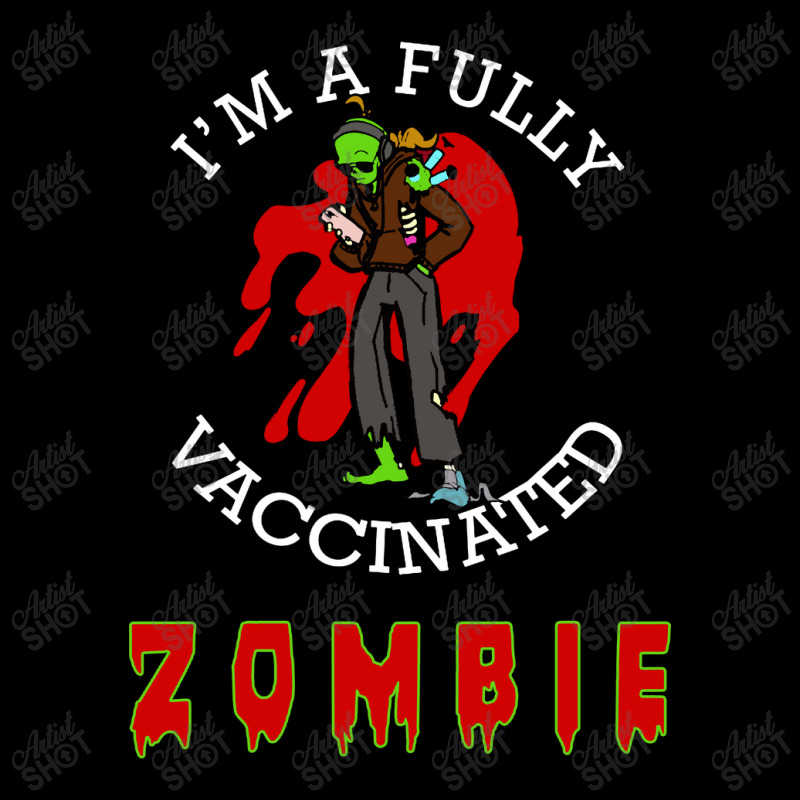 Funny Halloween Iam A Fully Vaccinated Zombie Classic Trucker Hat by Camaro | Artistshot