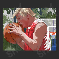 Donald Trump Kissing A Basketball Election 2024 Baseball Cap | Artistshot