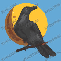 Crow, Bird, Birds, Black, Moon, Animal, Animals Basic T-shirt | Artistshot