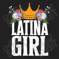 Hispanic Latina Girl Basic T-shirt | Artistshot