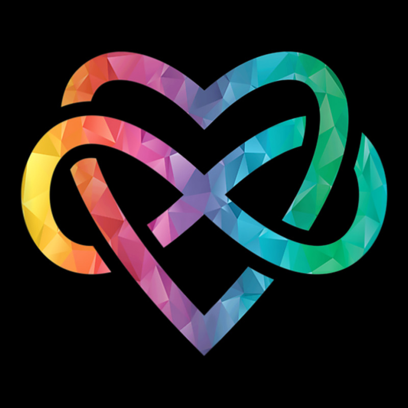 Low Poly Polyamory Rainbow Infinite Heart Lgbtqia Pride Tank Top Retro Trucker Cap by cm-arts | Artistshot