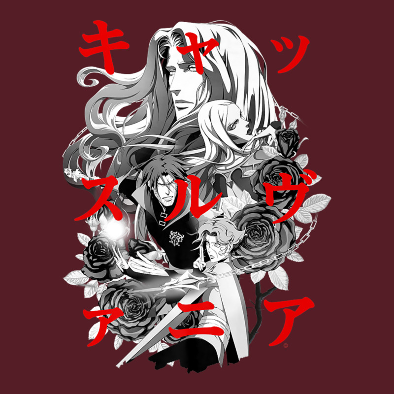 Castlevania Group Shot Kanji Overlay Premium T Shirt Retro Trucker Cap by cm-arts | Artistshot