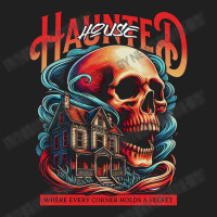 House Haunted Drawstring Bags | Artistshot