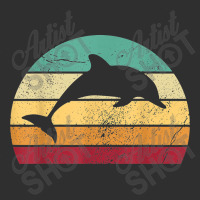 Save The Dolphin Round Leatherette Patch | Artistshot