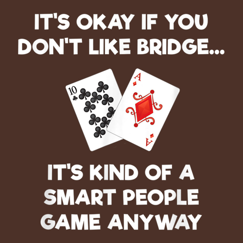 Bridge T Shirt   Funny Bridge Card Game Smart People Retro Trucker Cap by cm-arts | Artistshot