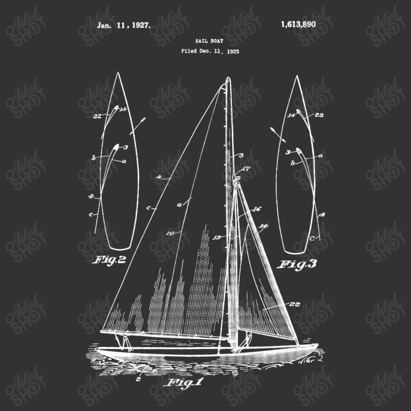 Vintage Sailboat Sailing Sailboating Vintage Hoodie | Artistshot