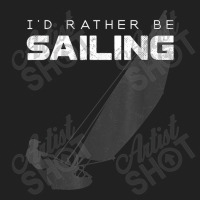 I'd Rather Be Sailing Basic Youth T-shirt | Artistshot