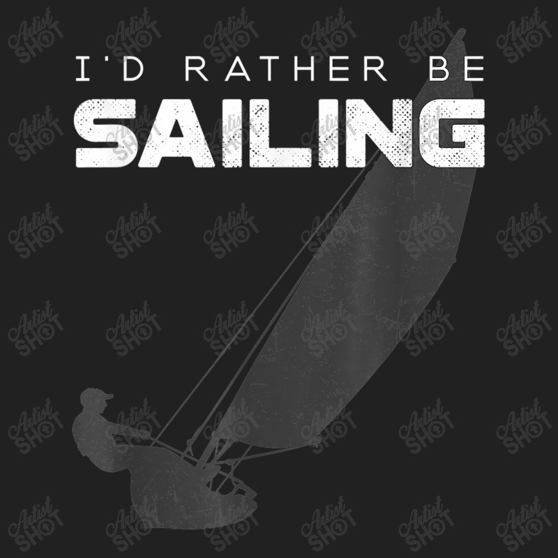 I'd Rather Be Sailing Basic Youth T-shirt | Artistshot