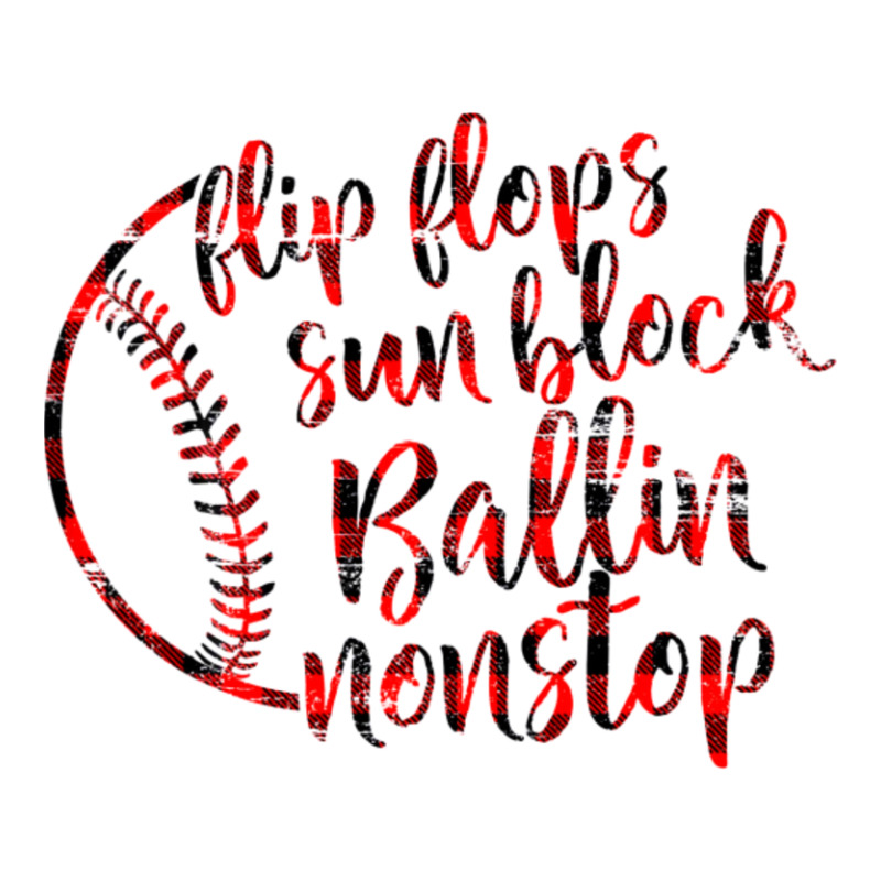 Flip Flops Sun Block Ballin Nonstop Baseball Seamless Cap | Artistshot