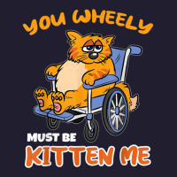 Funny Disabled Handicapped Wheelchair Cat Humor T Shirt Seamless Cap | Artistshot