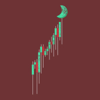 Crypto Trading Hodl Vintage Stock Chart To The Moon Seamless Cap | Artistshot