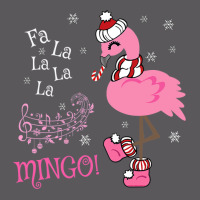 Cute Fa La La Mingo Candy Cane Christmas Flamingo Seamless Cap | Artistshot