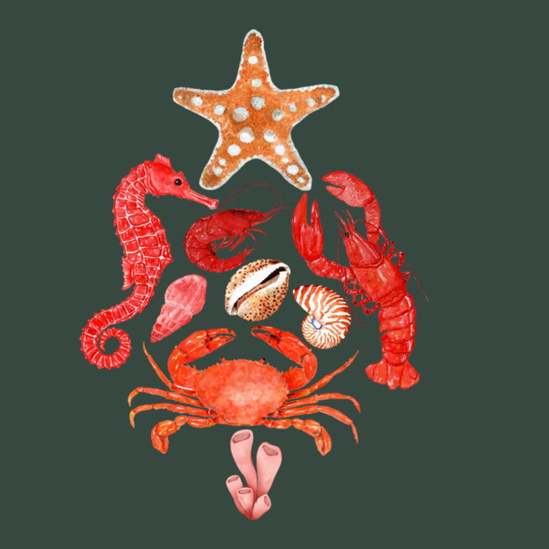 Crustaceancore Christmas, Crab Lobster, Crustaceancore Vintage, Ocean  Seamless Cap | Artistshot