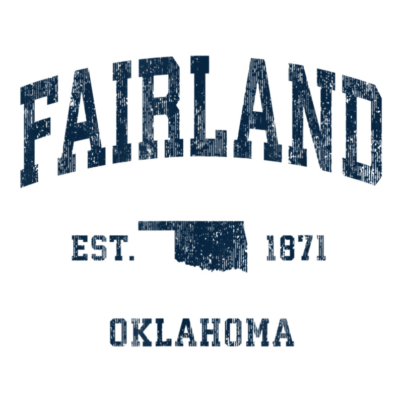 Fairland Oklahoma Ok Vintage Athletic Navy Sports Design Yupoong Trucker Cap by Color | Artistshot