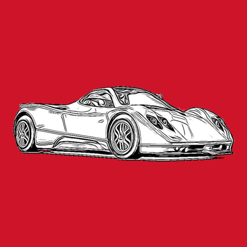 Pagani Zonda C12s Supercar Racing Wireframe 1 Yupoong Trucker Cap by cm-arts | Artistshot