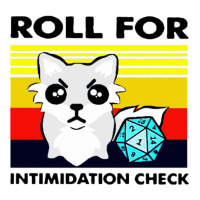 Roll For Intimidation Check Yupoong Trucker Cap | Artistshot