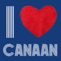 I Love Canaan Boyfriend Heart Vintage Bday Family T Shirt Foam Snapback Hat | Artistshot