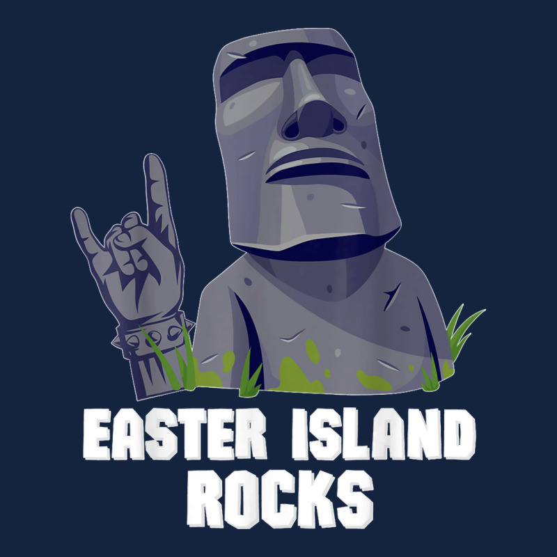 Easter Island Rocks Moai Statue Rapa Nui Rock Music Foam Snapback Hat | Artistshot