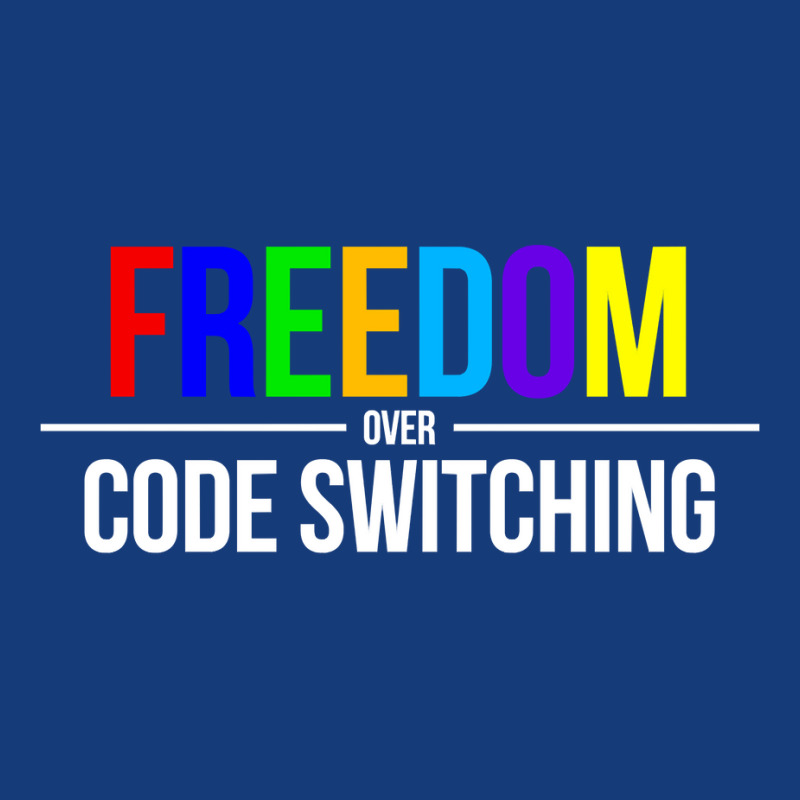 Freedom Over Code Switching Rainbow Long Sleeve T Shirt Foam Snapback Hat | Artistshot