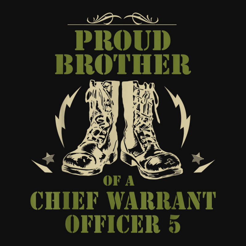 Proud Brother Of A Chief Warrant Officer 5 Shirt Foam Snapback hat by cm-arts | Artistshot