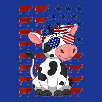 Funny Dairy Cows 4th Of July Costumes Usa Flag Dairy Cows Pa Trucker Cap | Artistshot