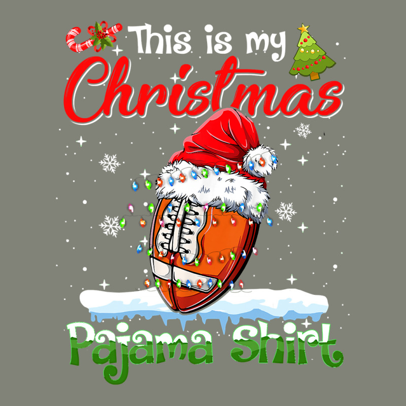 Football This Is My Christmas Football Pajama Xmas Mens Boys Kids 392 Pa Trucker Cap by pester | Artistshot