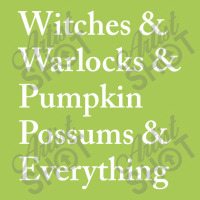 Witches Warlocks Pumpkin Possums Everything Shirt Fashion Visor | Artistshot